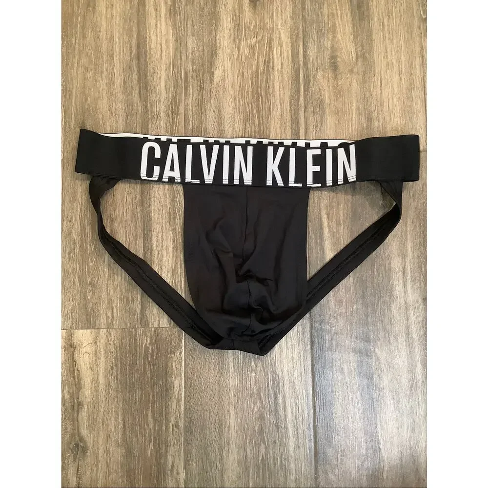 Calvin Klein Men's L 3-Pack Multicolor Intense Power Mirco Jock Straps B13-11